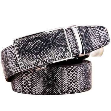 Ceinture Serpent Blanc